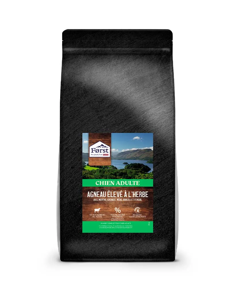 FØRST Croquettes chien Agneau 12kg