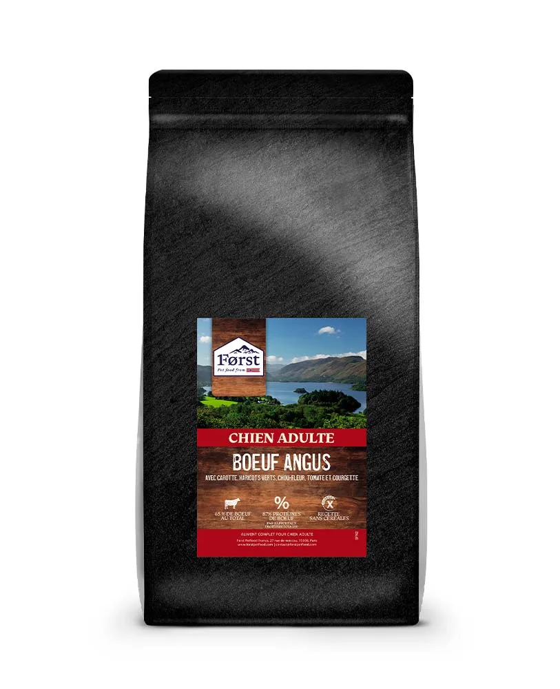 FØRST Croquettes chien Bœuf 12kg