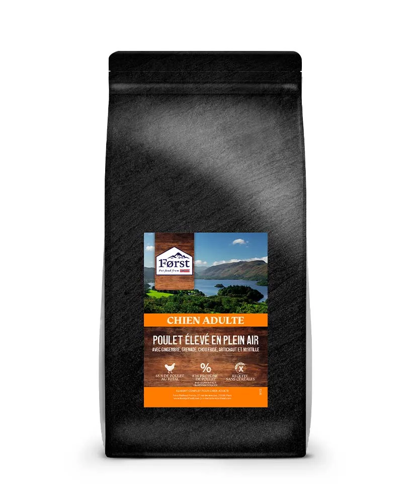 FØRST Croquettes chien Poulet 12kg